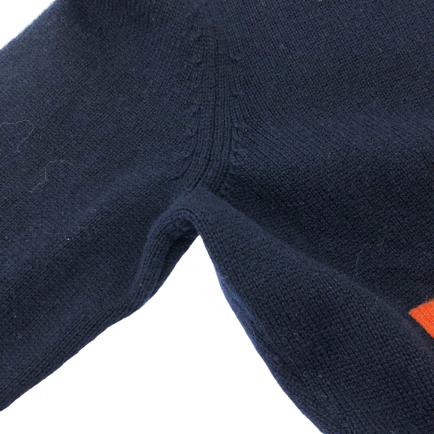 Chanel Navy Cardigan Cashmere