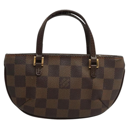 Louis Vuitton Damier Ebene Manosque Gm Accessory Pouch N 51120 Lv Auth