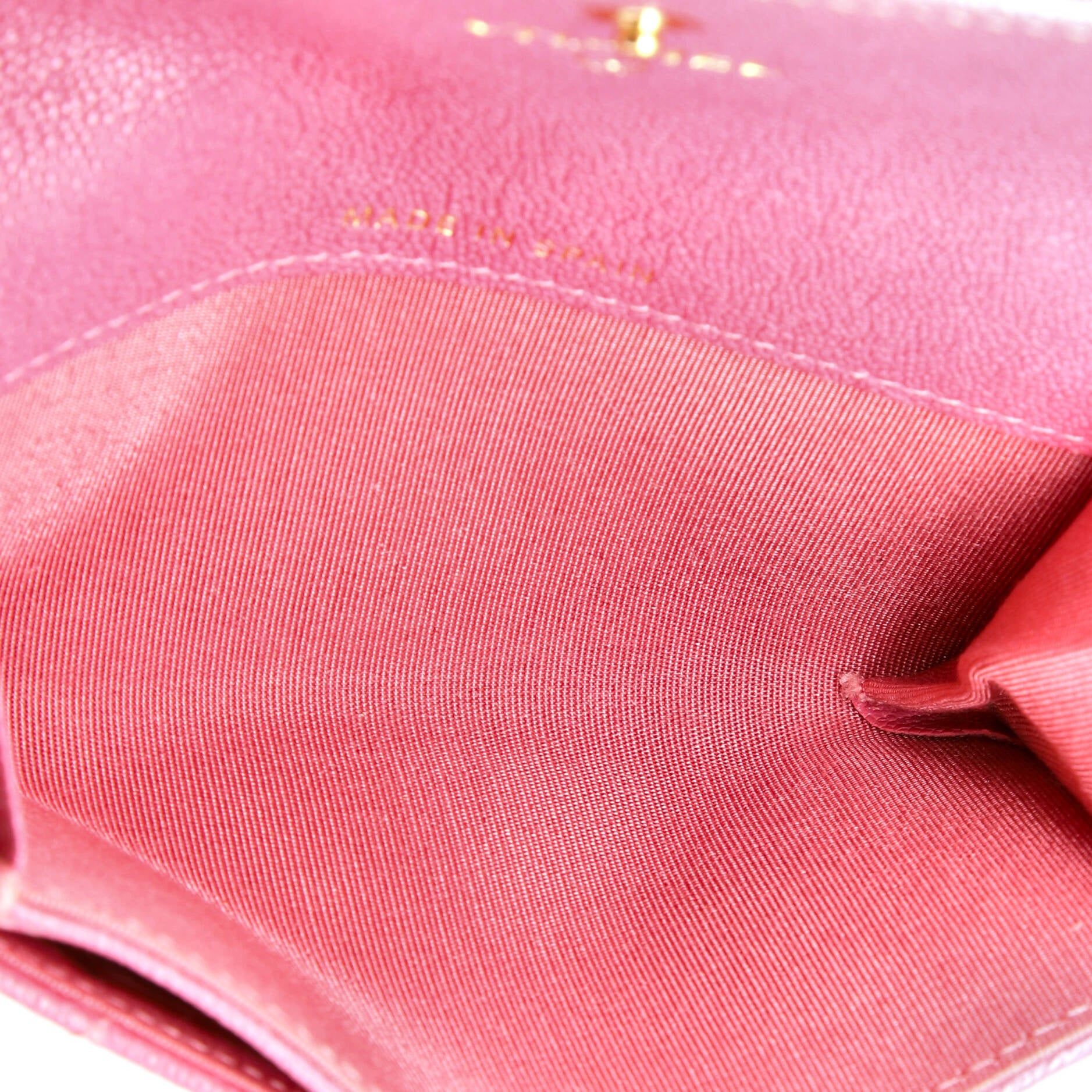 Chanel Boy Flap Card Case Quilted Caviar