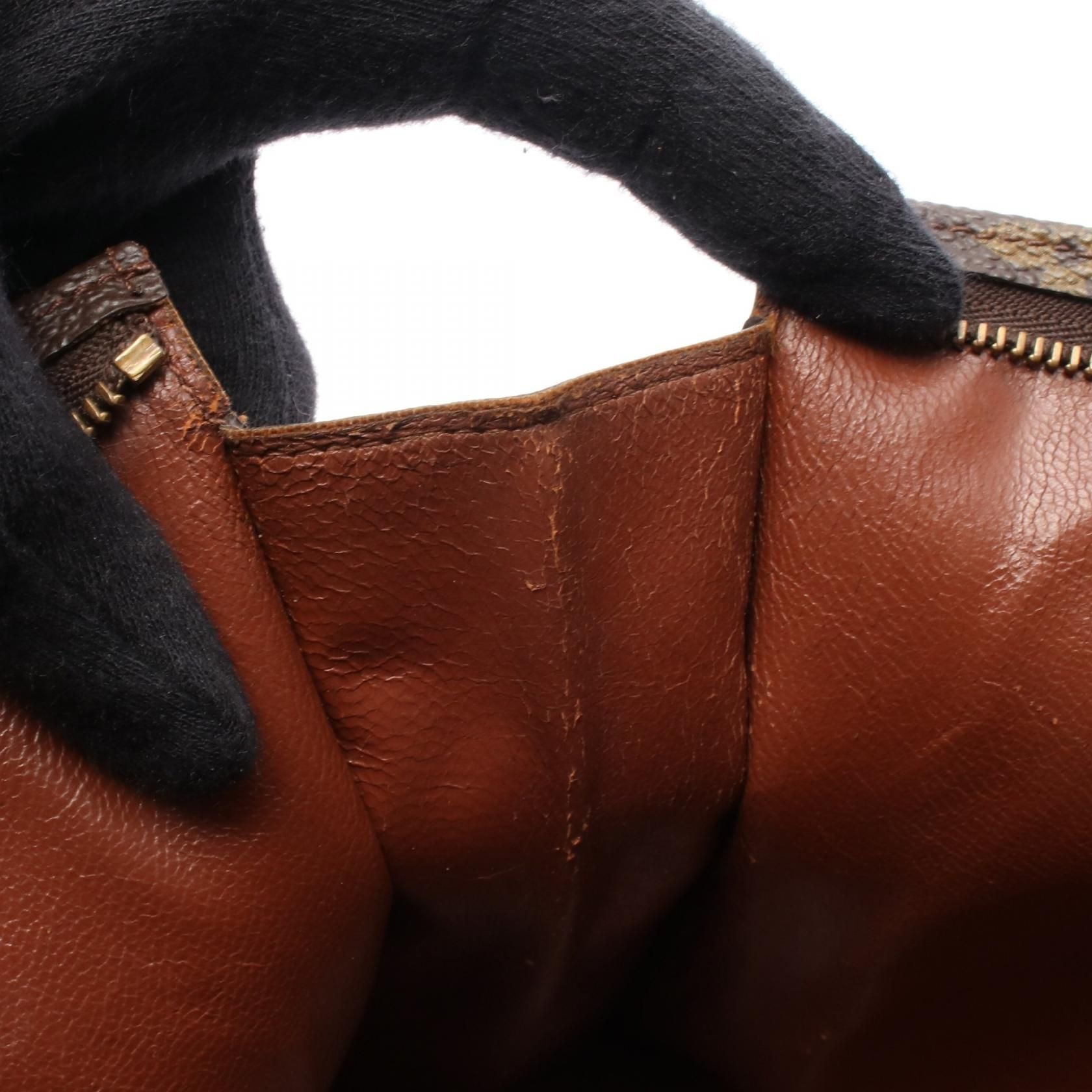 Louis Vuitton Posh Cracking Ted 26 Brown Business Bag Clutch Bag M 47542