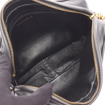 Chanel Gray Mademoiselle Shoulder Bag Lambskin (sheep Leather)