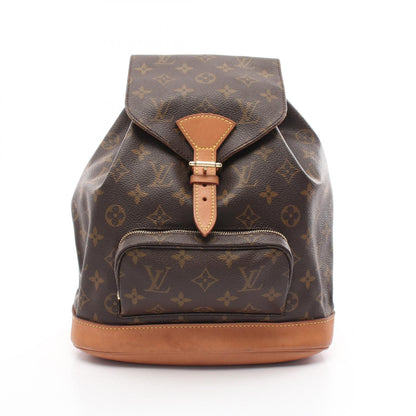 Louis Vuitton Montsouris Mm Backpack Bag M 51136 Monogram Canvas Lv