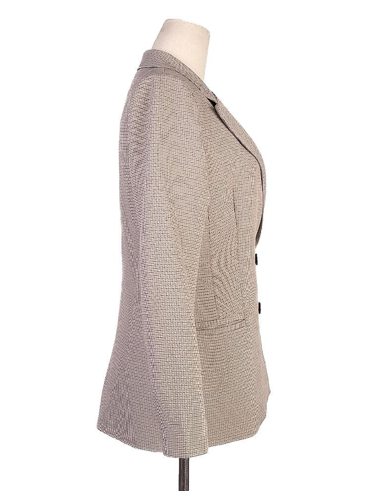 Average Love Moschino Orange Checked Two-Piece Suit Size S