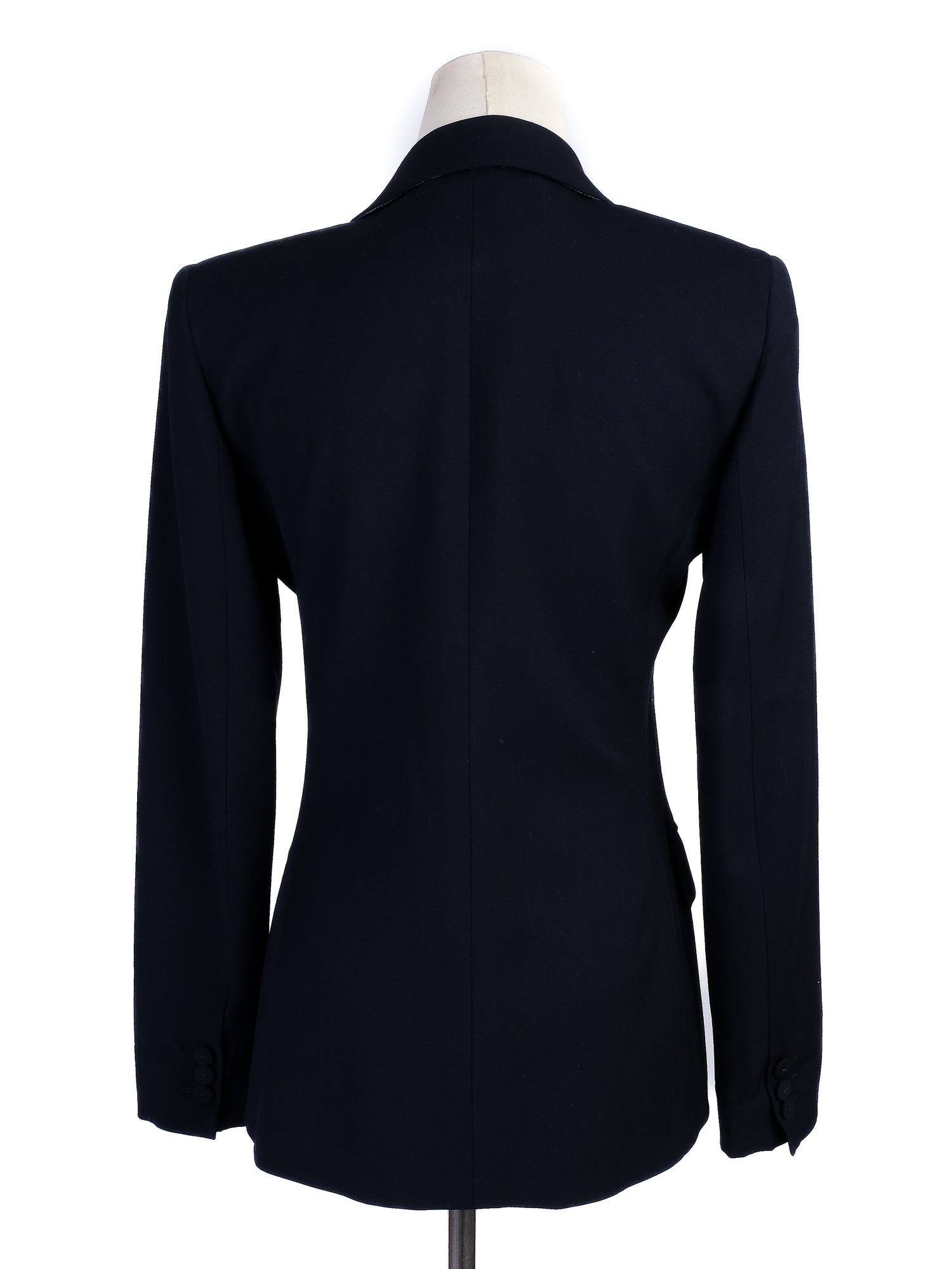 Excellent Weekend MaxMara Blue Wool Blazer Size N/A