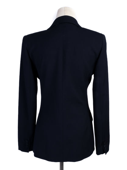 Excellent Weekend MaxMara Blue Wool Blazer Size N/A