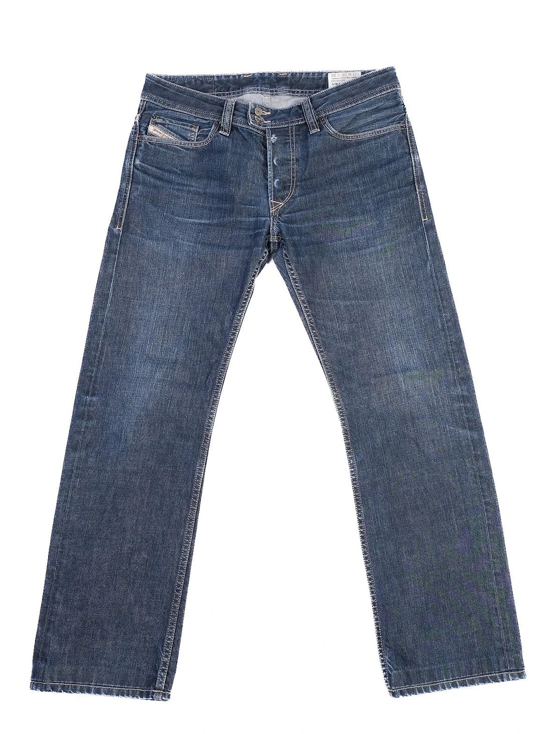 Excellent Diesel Viker-R-Box Blue Denim Jeans Size L