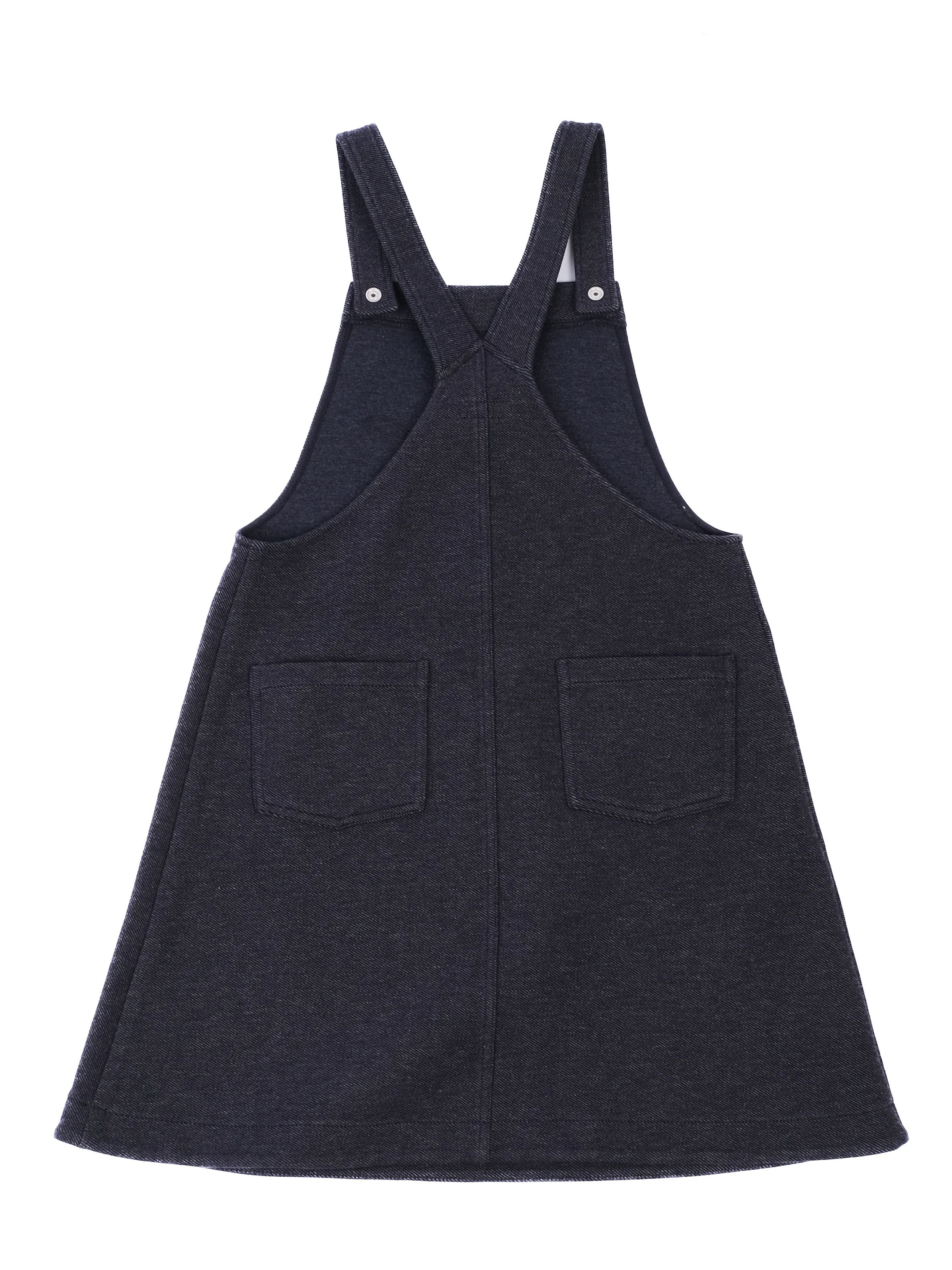 Excellent Emporio Armani Gray Pinafore Dress for Kids Size 14