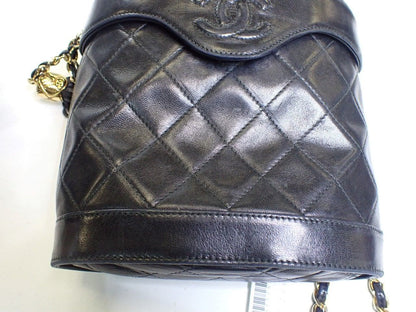 Chanel Tassle Vanity Case, Quilted Lambskin Leather