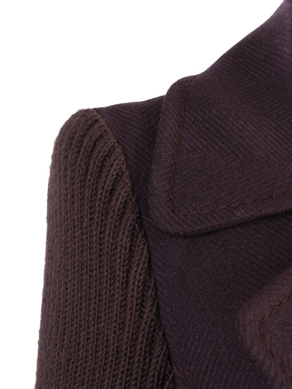 Excellent BGN First Purple Wool Women&