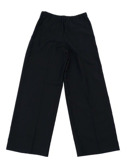 NEW COS Black Wool Wide-Leg Pants Size M