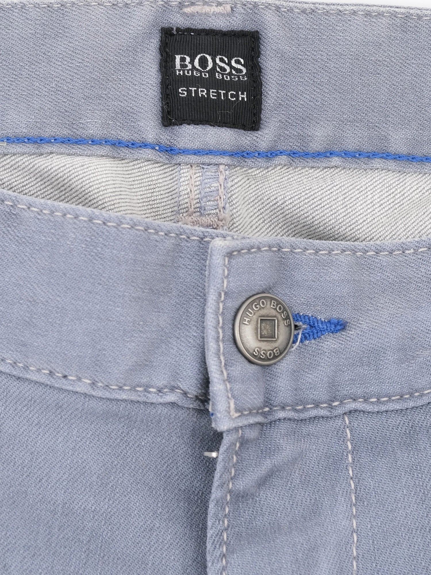 Excellent Hugo Boss Gray Jeans Size L Men&