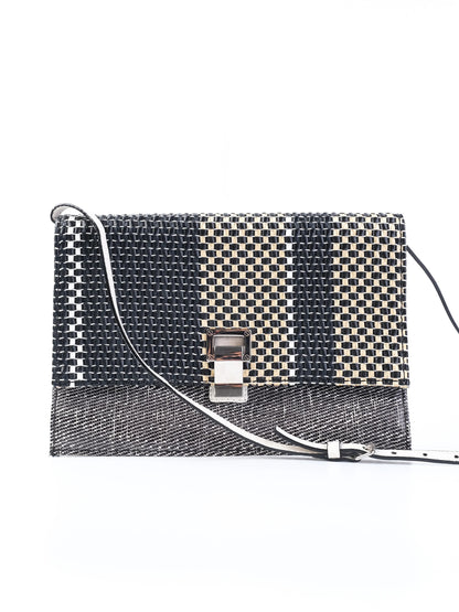 Excellent Proenza Schouler Woven Leather Handbag Made in Italy