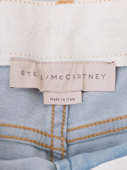 Excellent Stella McCartney Blue Light Denim Jeans Size M Made in Italy