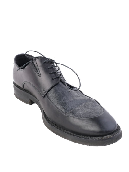 Excellent Baldinini Black Leather Dress Shoes Size 43 Men