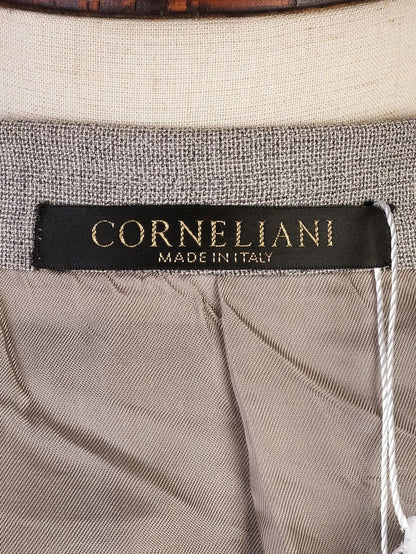 Excellent Corneliani Gray Wool Blazer Size L for Men