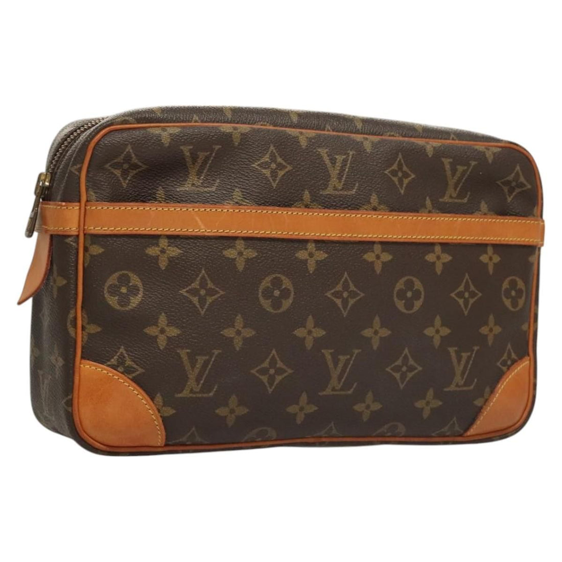 Louis Vuitton Monogram Compiegne 28 Clutch Bag M 51845 Lv Auth
