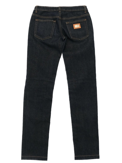 Excellent Dolce Gabbana Blue Denim Jeans for Kids Size S