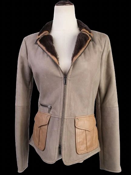 Emporio Armani Gray Wool Jacket Size M - Excellent Condition