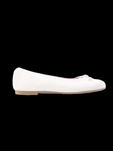 Good Pretty Ballerinas White Leather Ballet Flats Size 31 for Kids