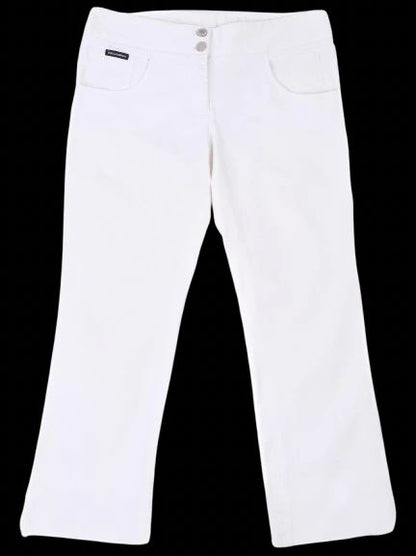 Excellent Dolce Gabbana White Cotton Women&