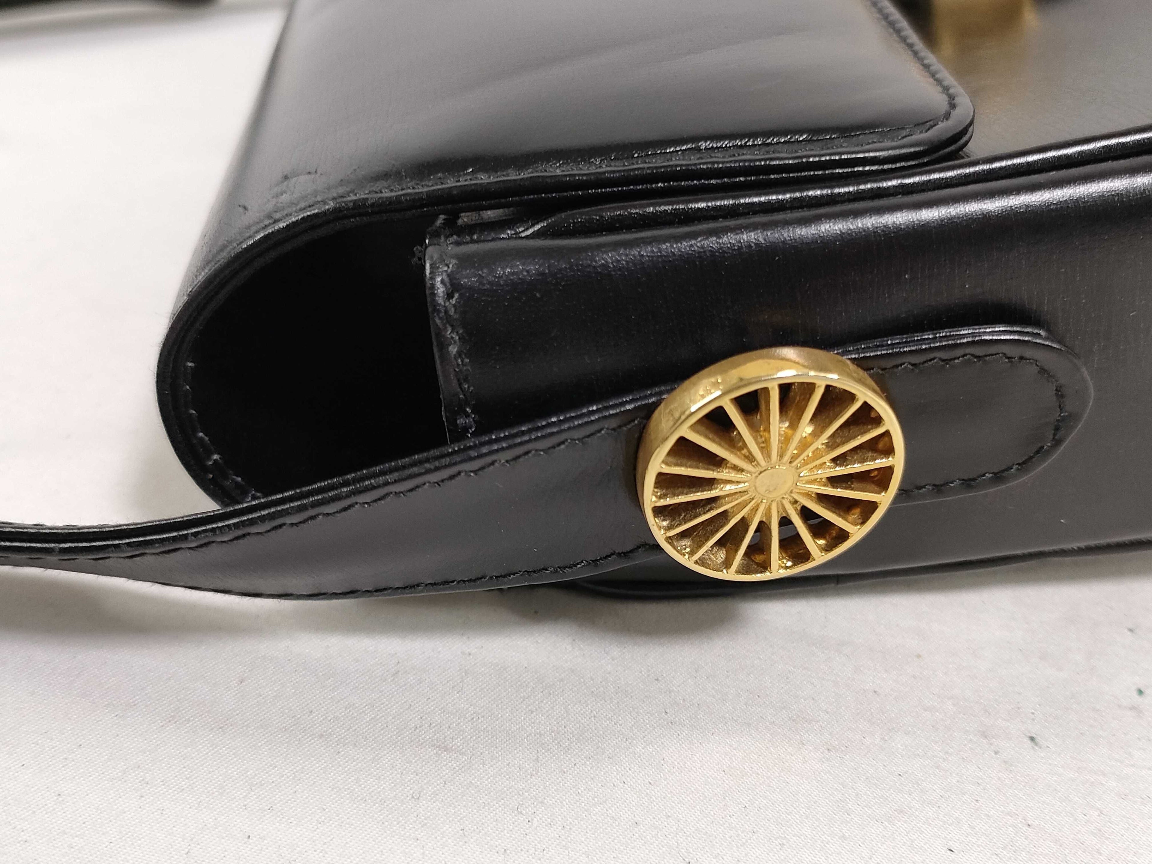 Celine Carriage Hardware Shoulder Leather Bag