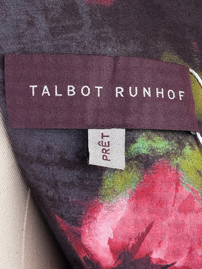 Talbot Runhof Floral Dress Excellent Condition Cotton Size N/A