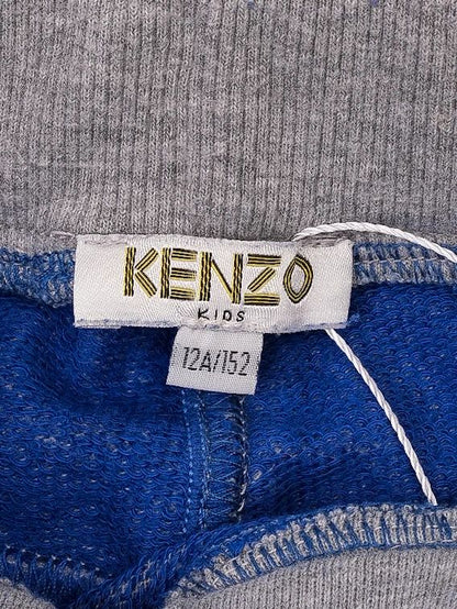 Excellent Kenzo Kids Gray Cotton Sweatpants Size 12A/152