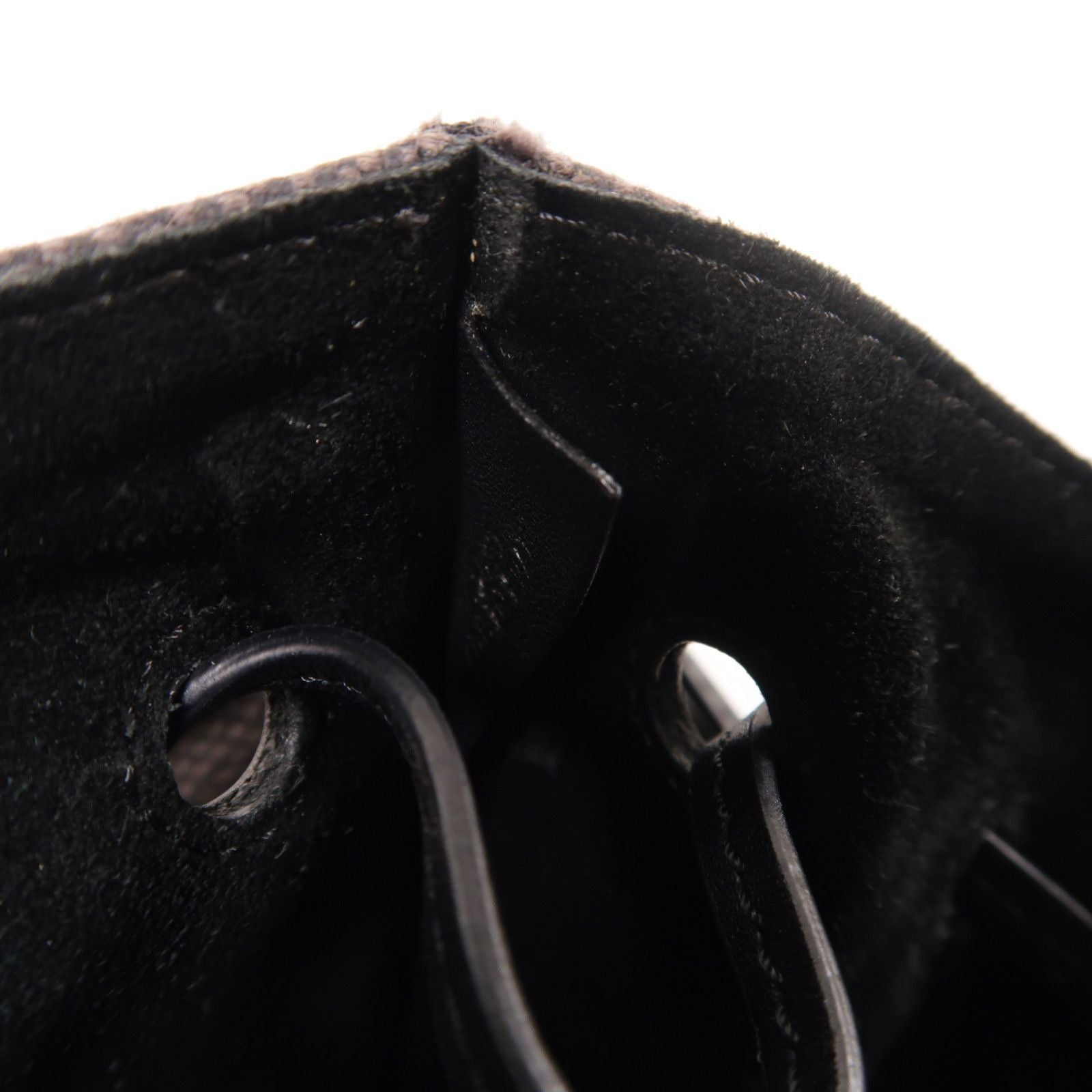 Loewe Canvas Shoulder Bag Black Canvas
