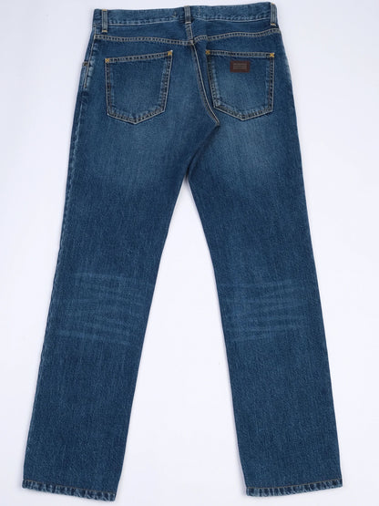 Excellent Dolce Gabbana Blue Denim Jeans Men Size N/A
