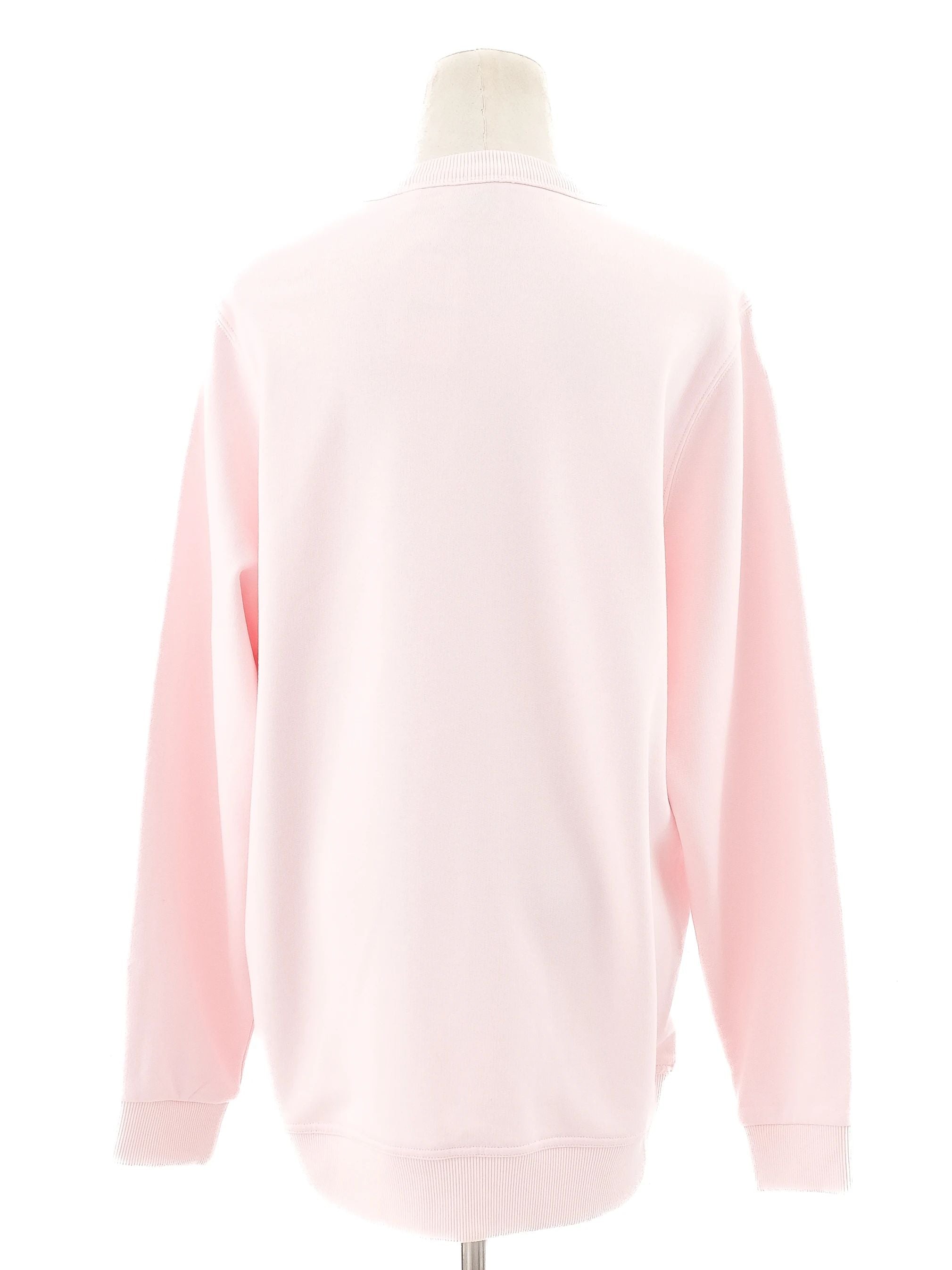 Excellent Burberry Pink Cotton Sweatshirt Size XL Women