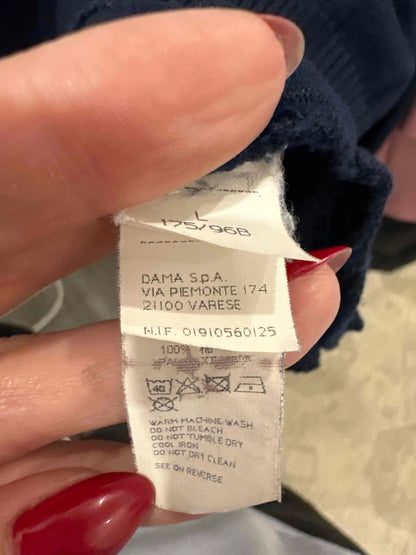 Excellent Paul&amp;Shark Long Sleeve Sweater Blue Cotton Yacht Club