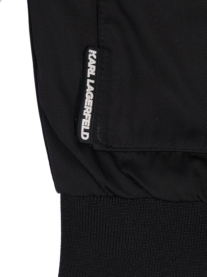 Excellent Karl Lagerfeld Kids Black Jacket Size 10