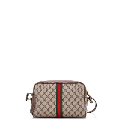 Gucci Small Ophidia Web Shoulder Bag, GG Supreme
