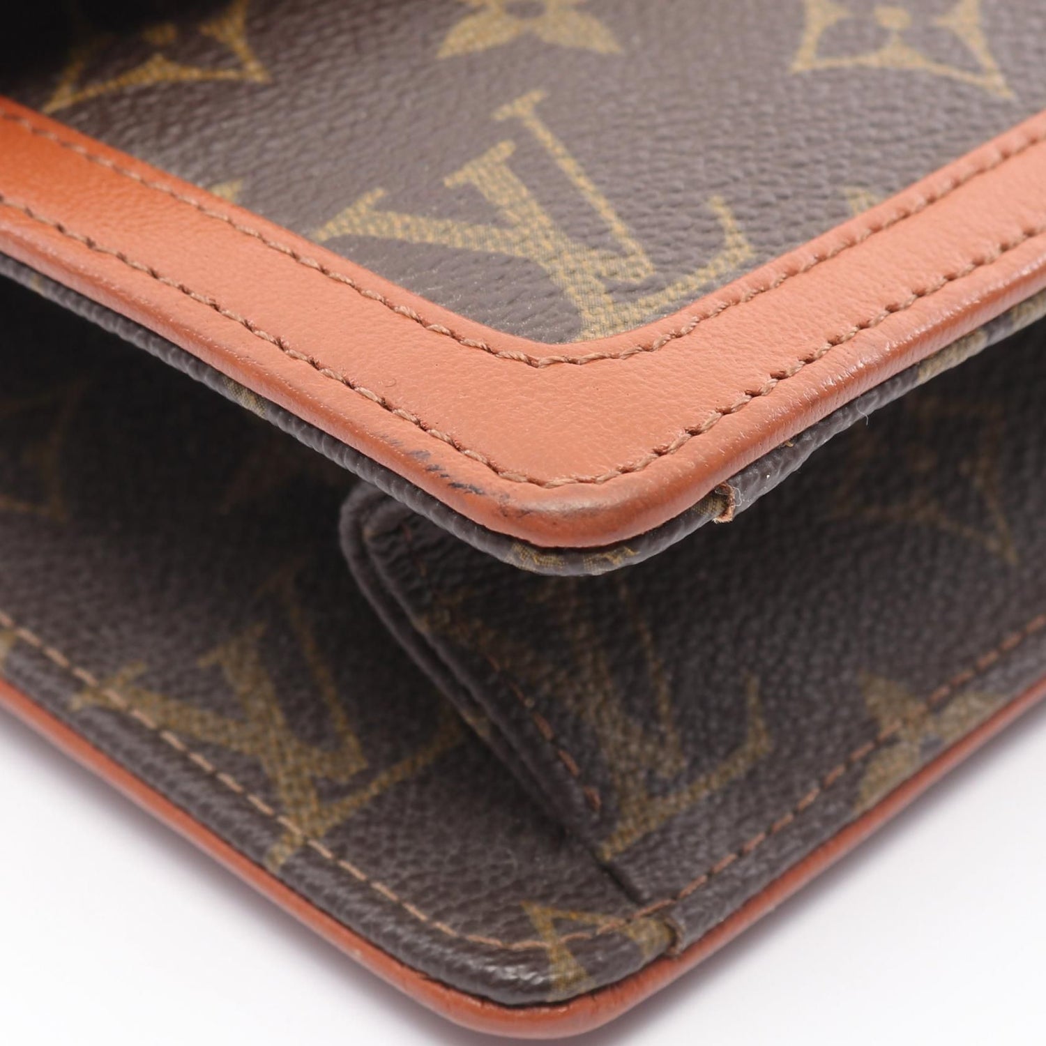Louis Vuitton Pochette Dam Gm Brown Business Bag Clutch Bag M 51810