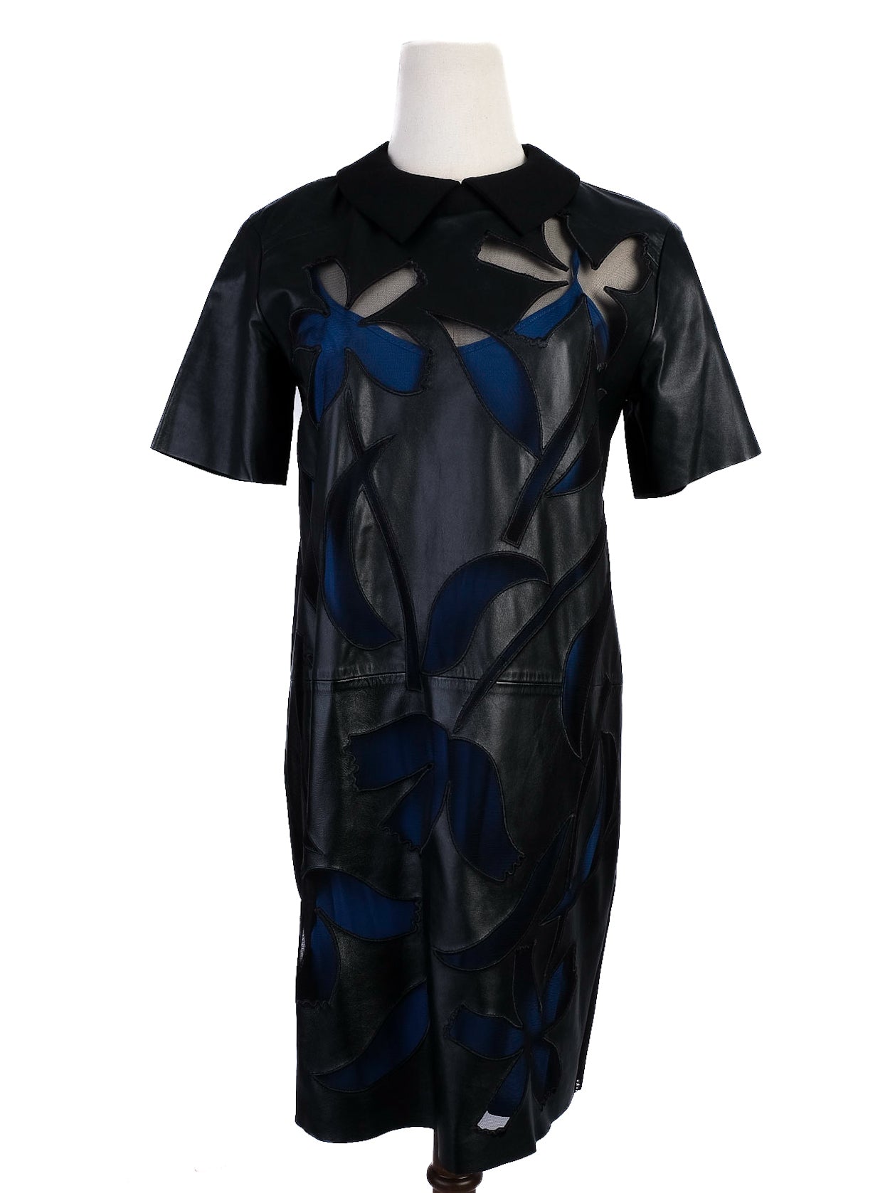 Sportmax Black Floral Cutout Dress Size S Excellent Condition