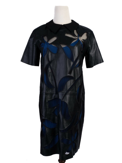Sportmax Black Floral Cutout Dress Size S Excellent Condition