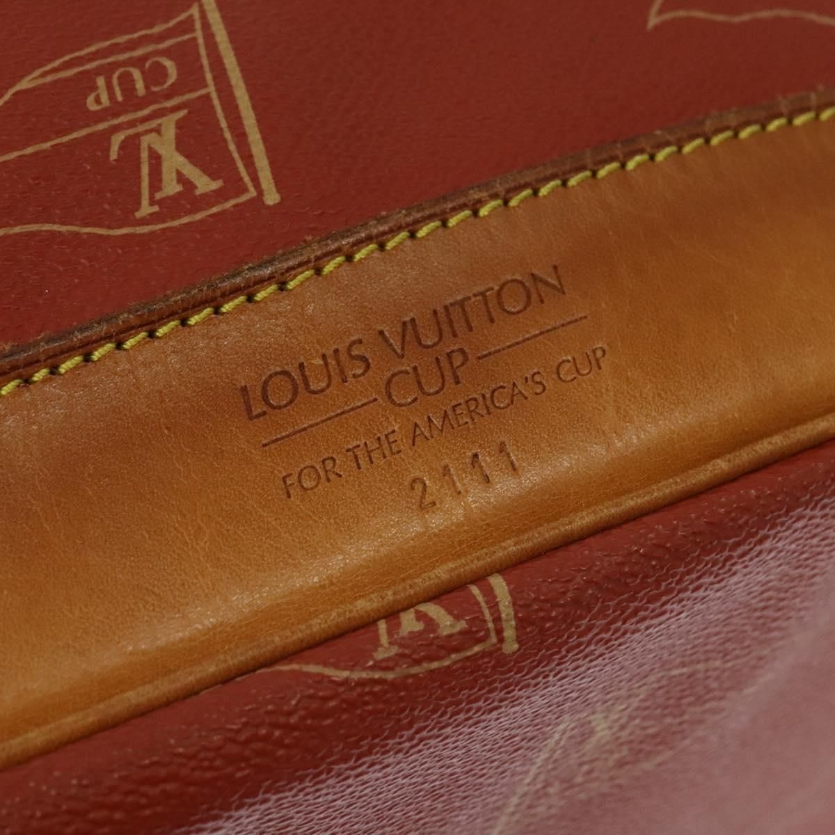Louis Vuitton Lv Cup Saint Tropez Shoulder Bag Red M 80026 Lv Auth
