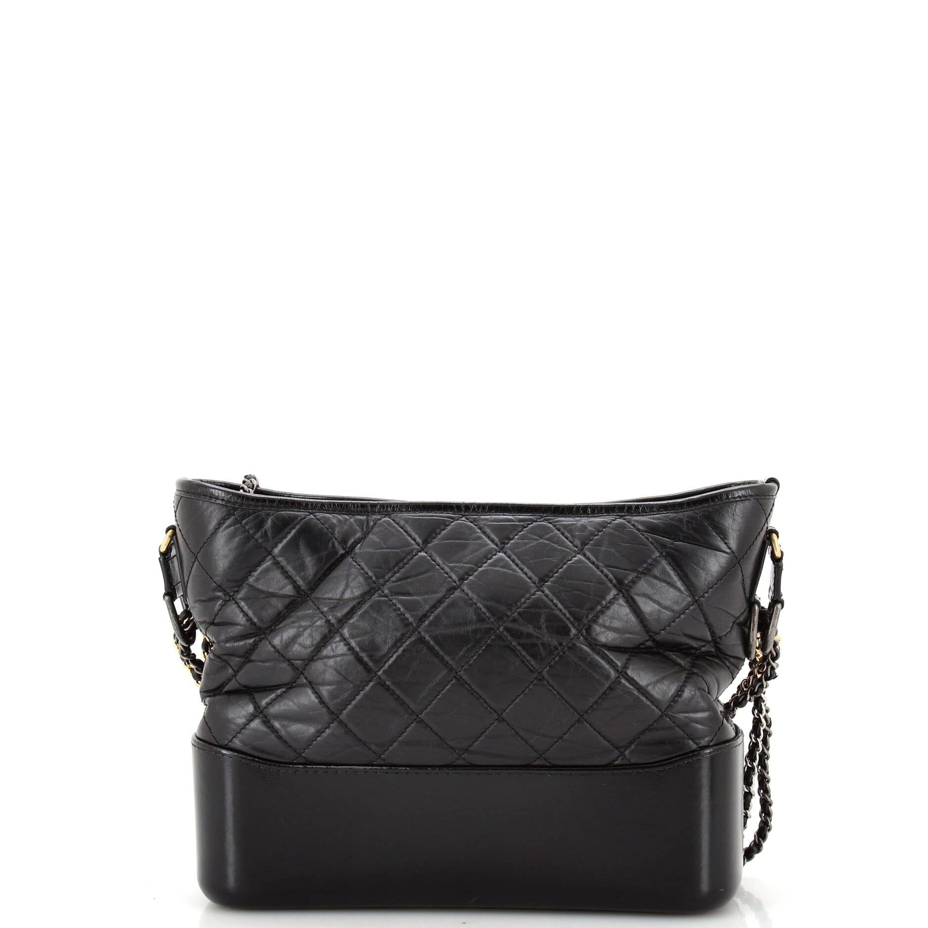 Chanel Gabrielle Hobo Quilted Aged Calfskin Medium