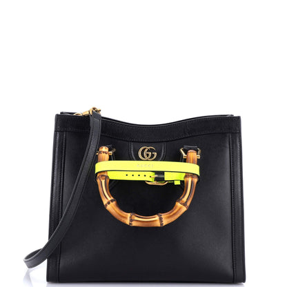 Gucci Diana Nm Bamboo Handle Tote Leather Small