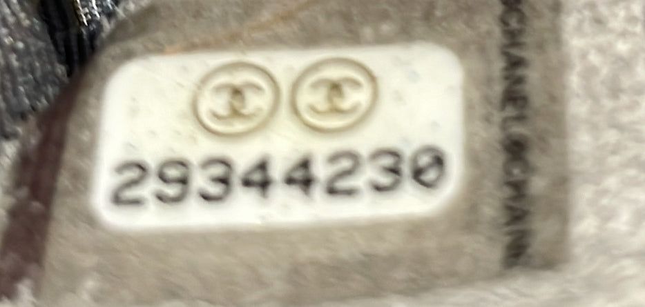 Chanel Boy Flap Bag Chevron Caviar Small