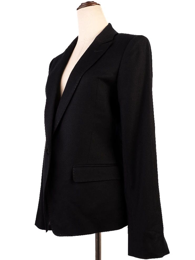 Excellent J.Lindeberg Black Wool Blazer Women Size S