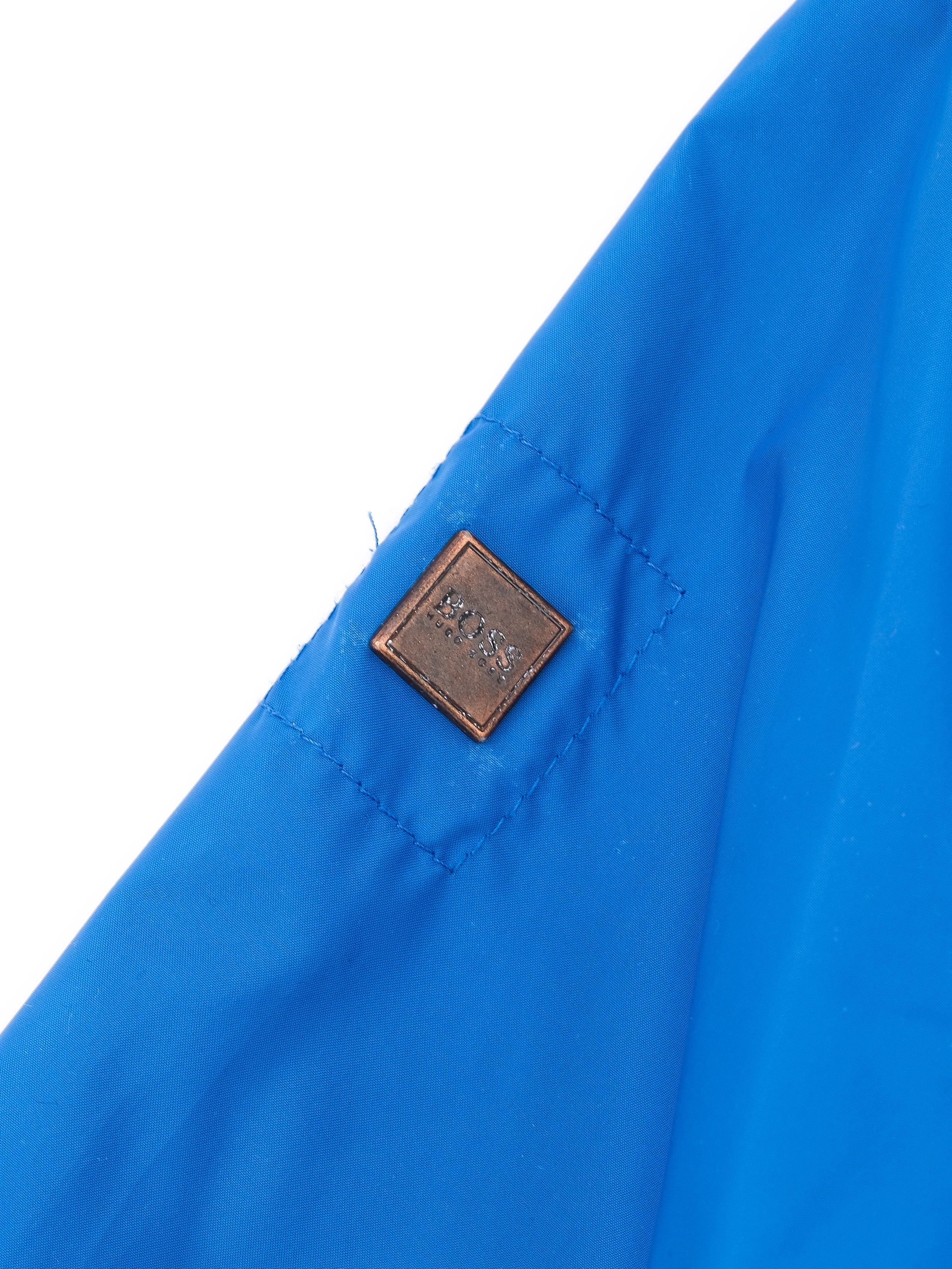 Excellent Hugo Boss Blue Hooded Jacket for Kids Size 6