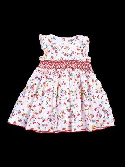Fleurisse Excellent Condition Floral Dress for Kids Size 2