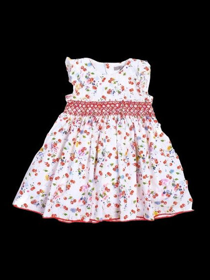 Fleurisse Excellent Condition Floral Dress for Kids Size 2