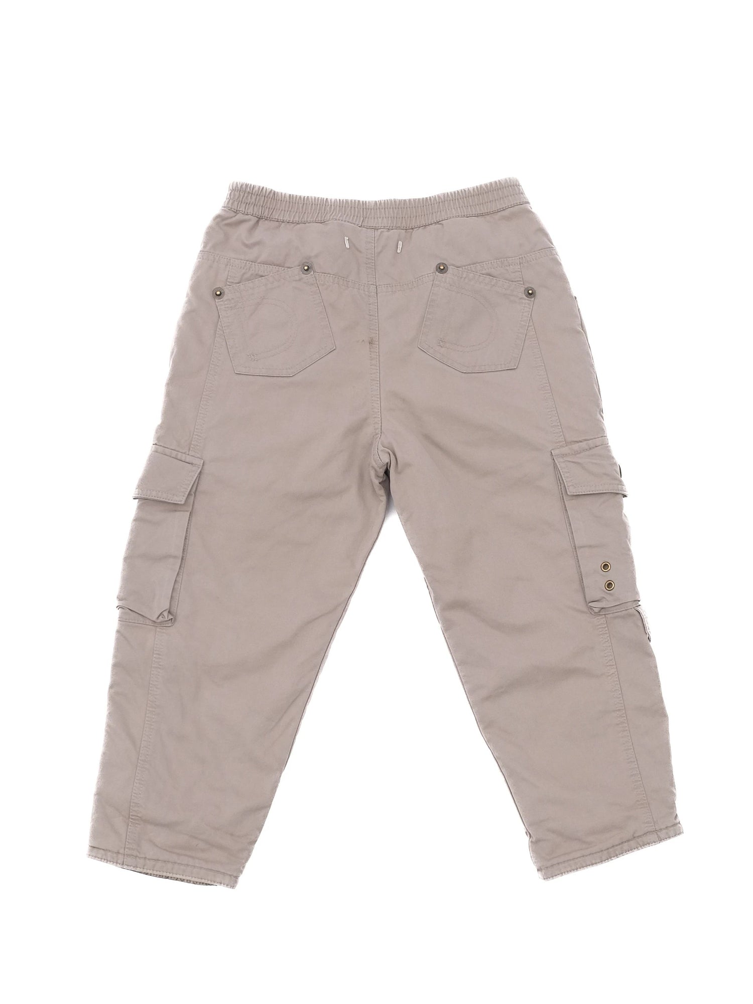 Excellent Dior Gray Cotton Cargo Pants Size 2 for Kids