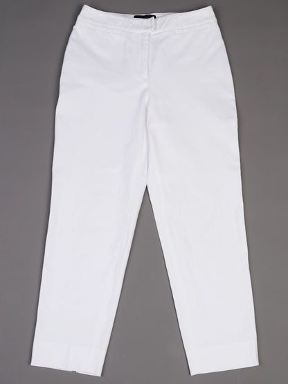 Piazza Sempione White Pants Size M Excellent Condition Made in Italy