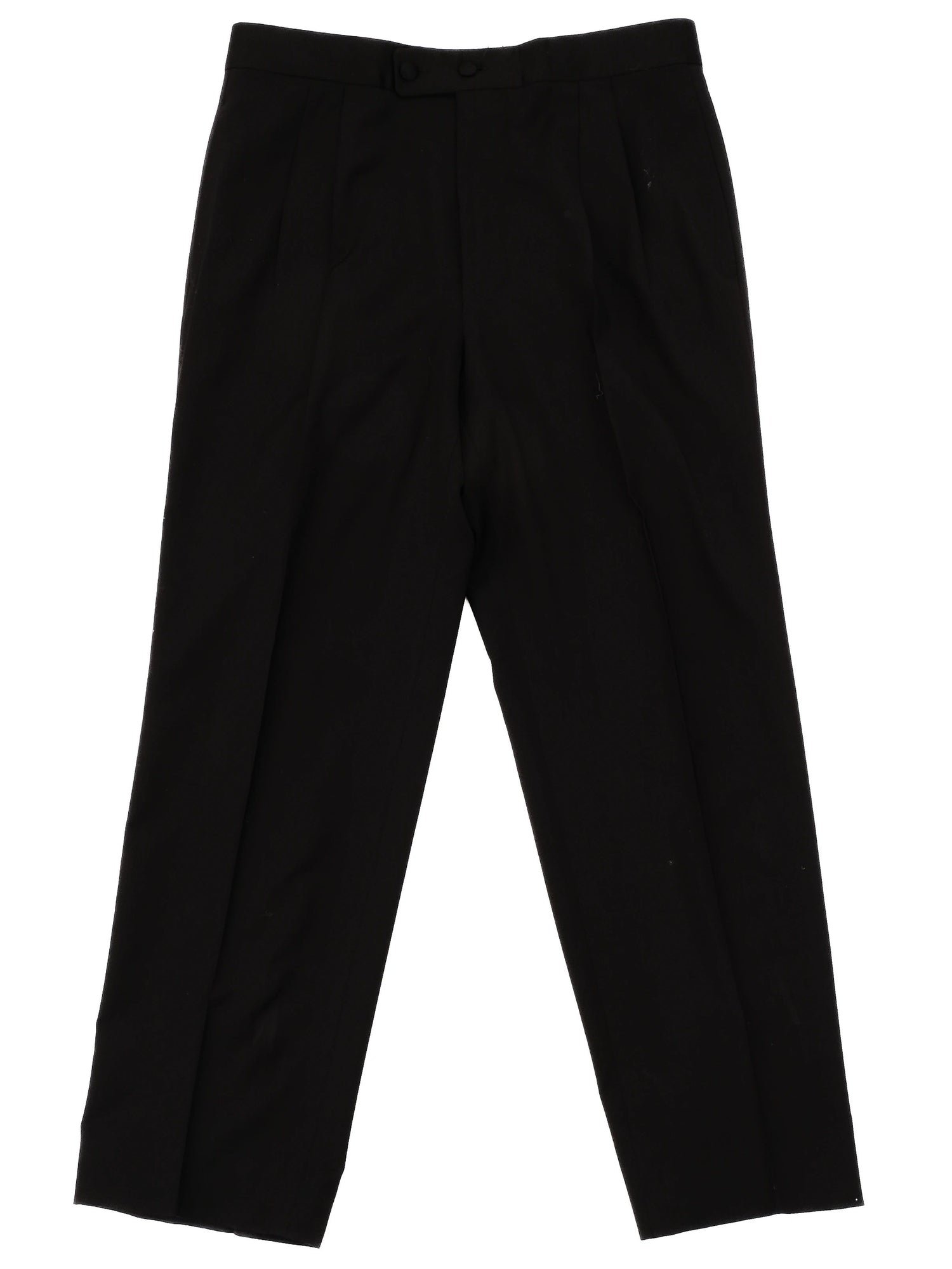 Excellent Pal Zileri Black Wool Trousers Men&