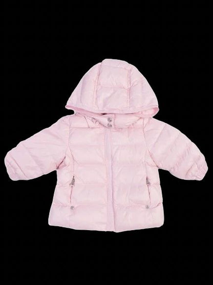 Excellent Ralph Lauren Pink Nylon Puffer Jacket for Babies Size 1