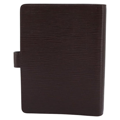 Louis Vuitton Epi Agenda Mm Day Planner Cover Mocha R 2004d Lv Auth