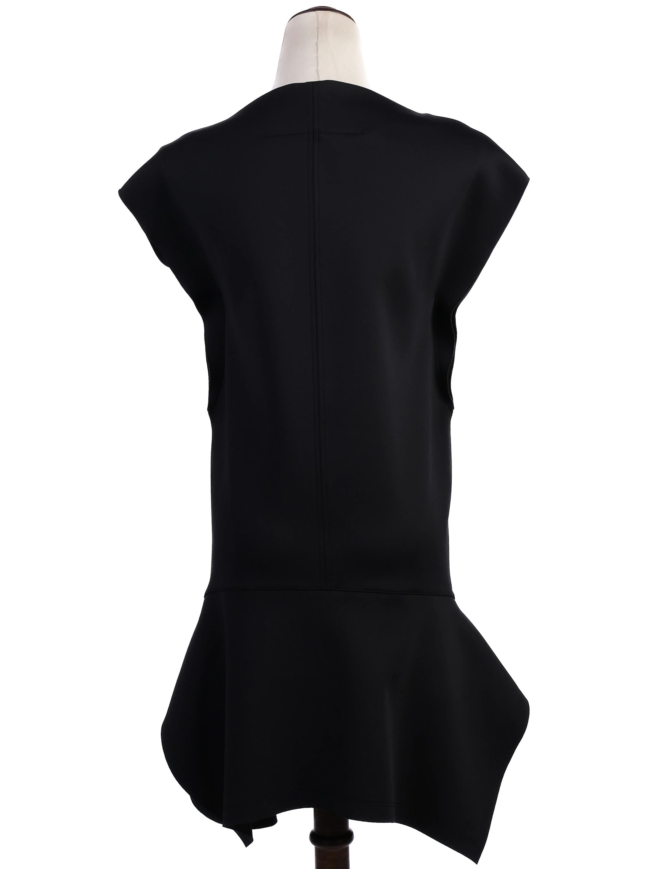 Givenchy Black Sleeveless Flared Dress Excellent Condition